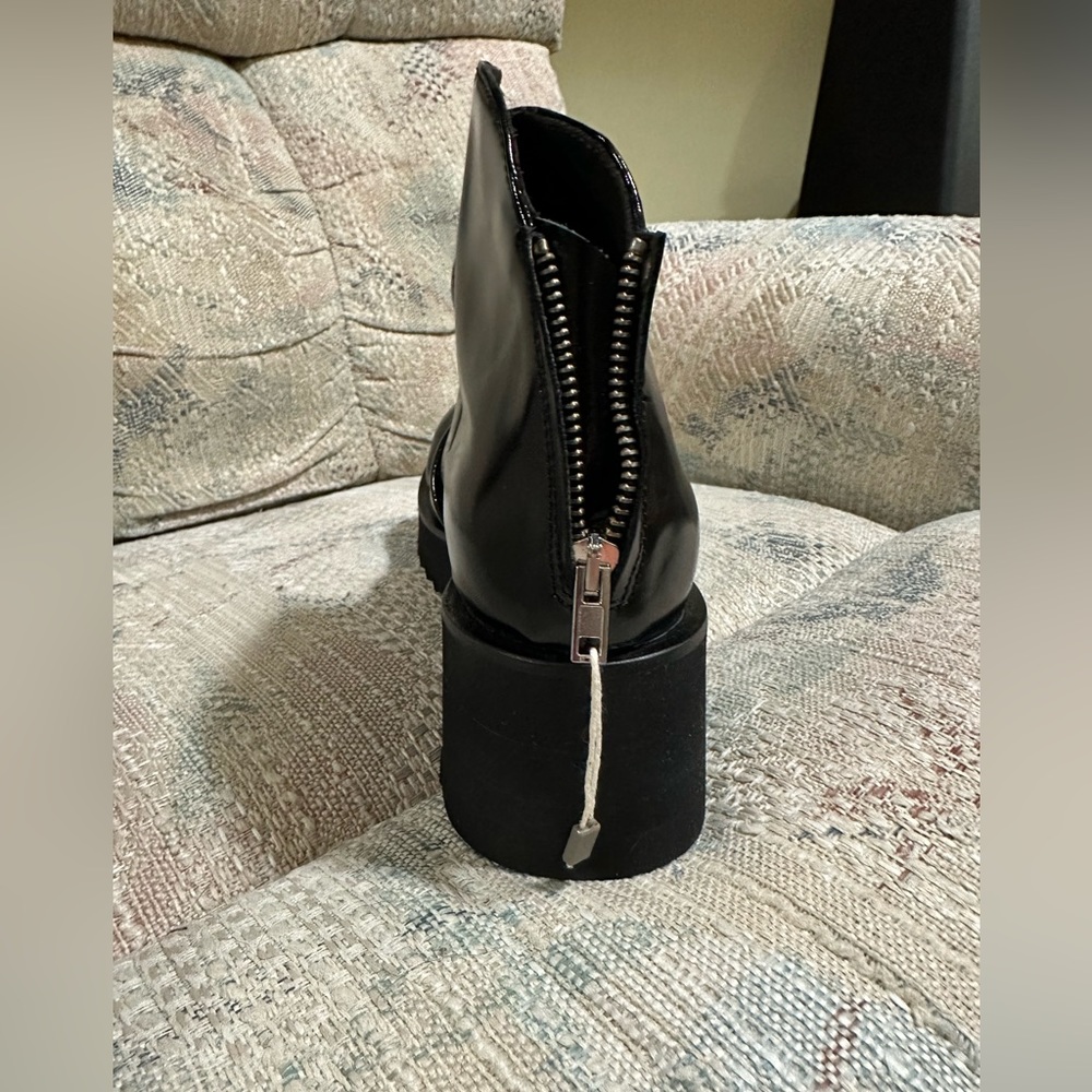 Authentic Leather Platform Italian Openclosedshoes - image 8